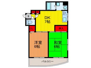 パークロイヤルの物件間取画像